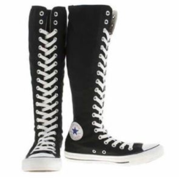 knee high converse knee high converse